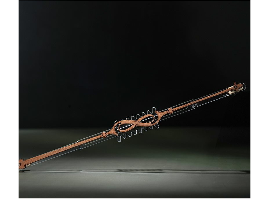 ROBOTIME Rokr 3D dřevěné puzzle Kouzelné violoncello (hrací skříňka) 199 dílků