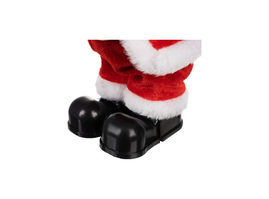 Vánoční dekorační figurka 30 cm Santa Claus - hrající