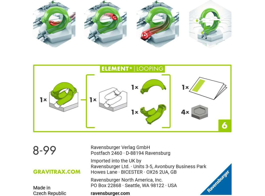 RAVENSBURGER GraviTrax Smyčka