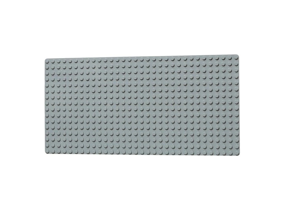 L-W Toys Podložka na stavění - JUNIOR 16x32 bodů šedá