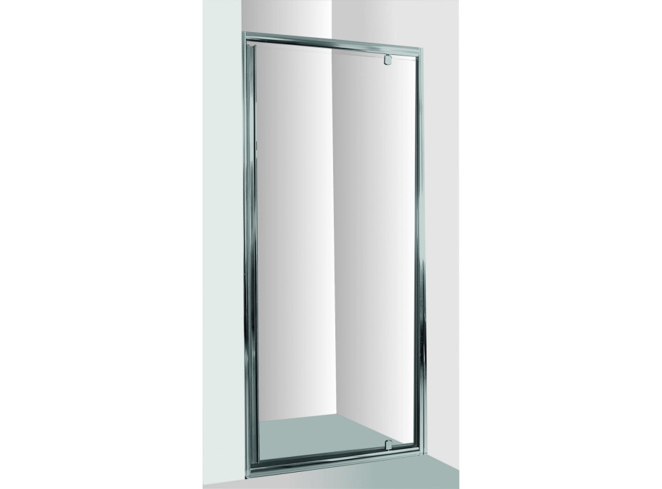 Sprchové dveře do niky SMART - ALARO, 80 cm, Čiré sklo