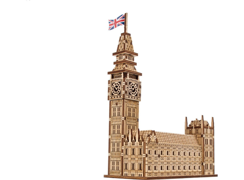 UGEARS 3D puzzle Big Ben 63 dílků