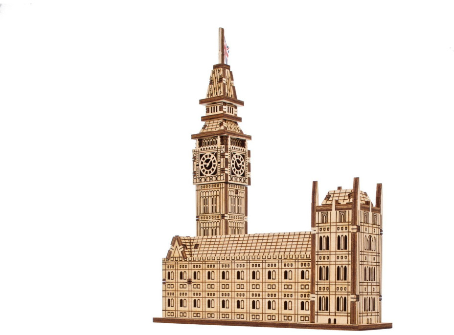 UGEARS 3D puzzle Big Ben 63 dílků