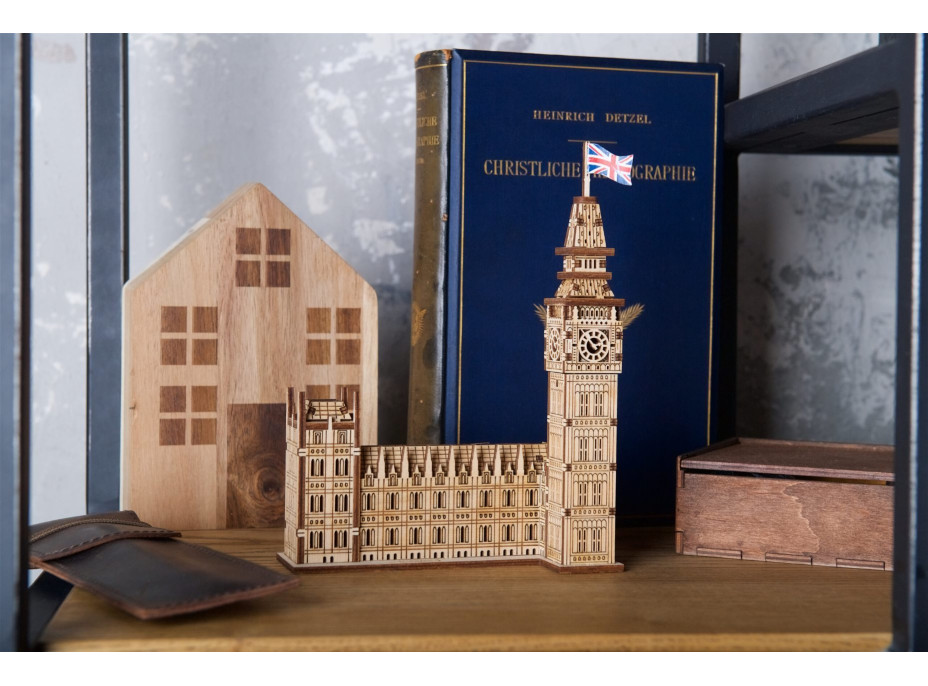 UGEARS 3D puzzle Big Ben 63 dílků