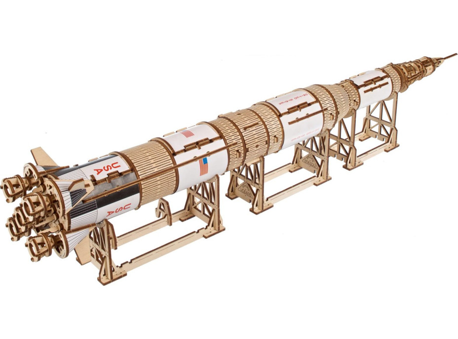 UGEARS 3D puzzle NASA Saturn V 500 dílků