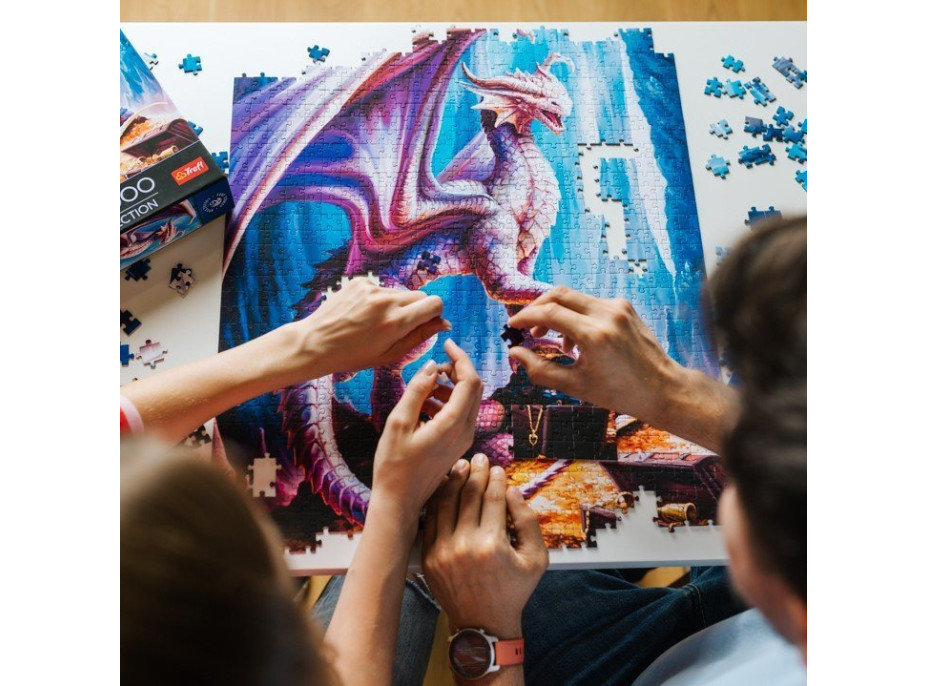 TREFL Puzzle Premium Plus Fantasy Collection: Poklad 1000 dílků