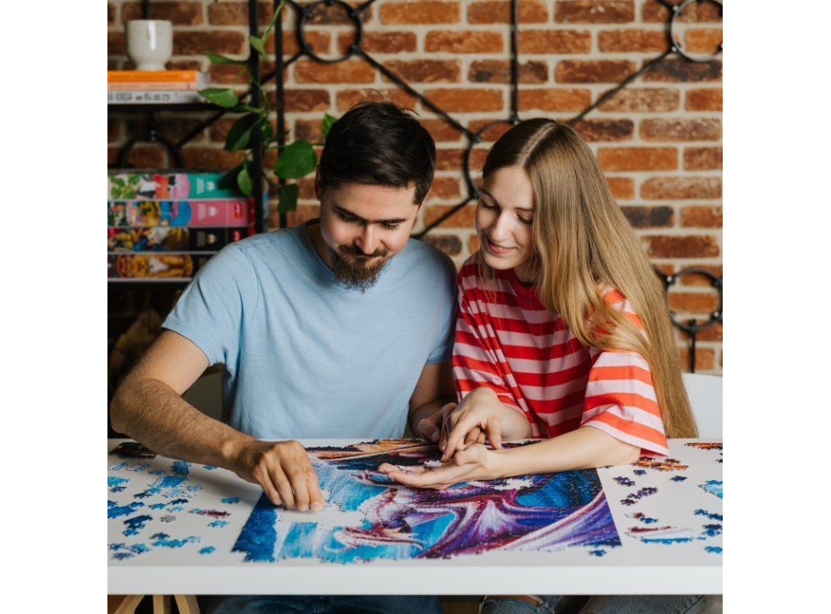 TREFL Puzzle Premium Plus Fantasy Collection: Poklad 1000 dílků
