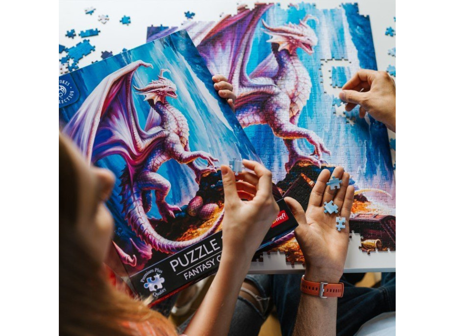 TREFL Puzzle Premium Plus Fantasy Collection: Poklad 1000 dílků