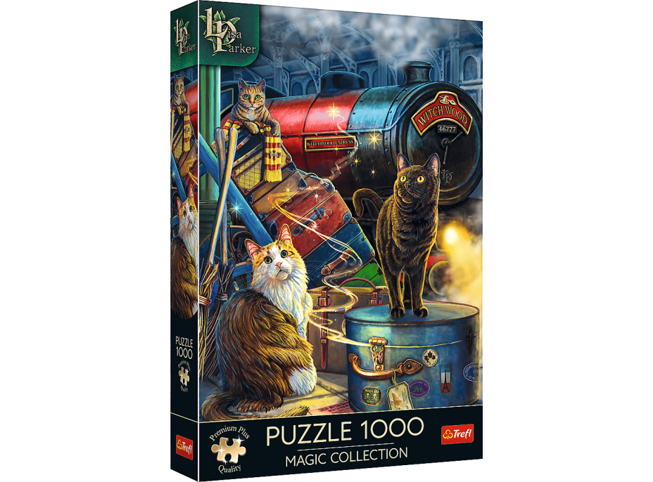 TREFL Puzzle Premium Plus Magic Collection: Witchwood Expres 1000 dílků