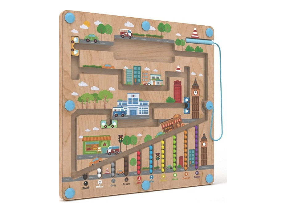 2Kids Toys Magnetická hrací deska City