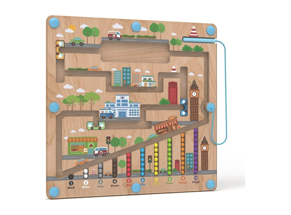 2Kids Toys Magnetická hrací deska City