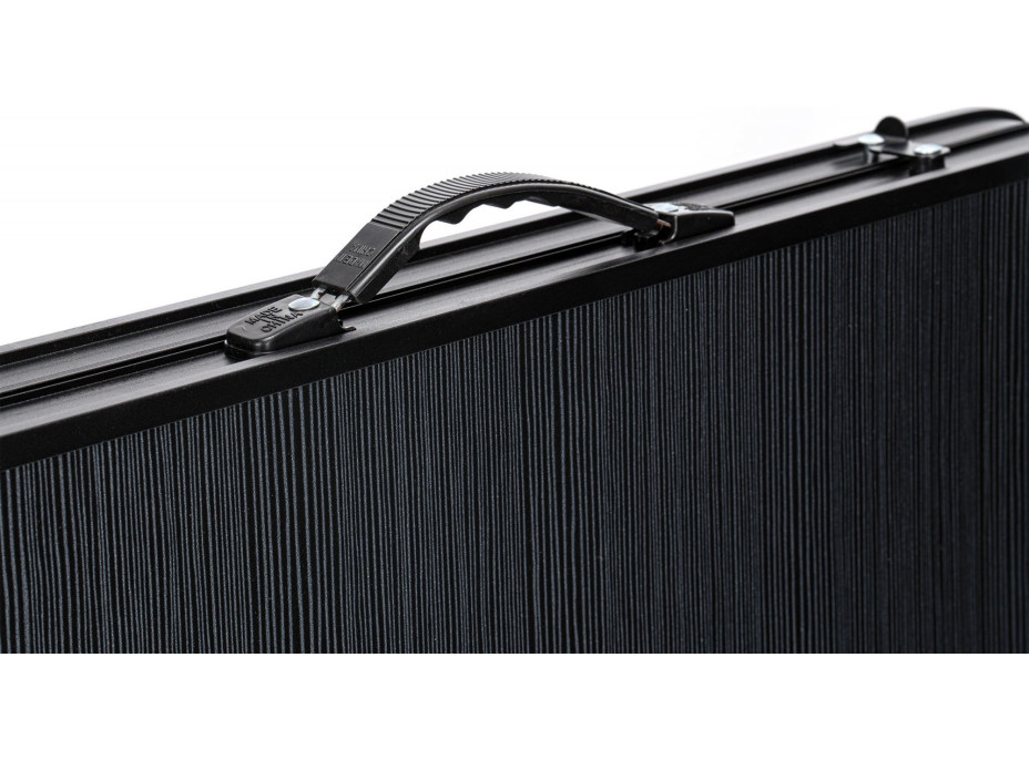 Campingová sestava TRAMP BLACK WOOD 120x60 cm - černá