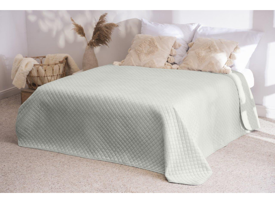 Přehoz na postel BEDDO Velvet 170x210 cm - světle šedý