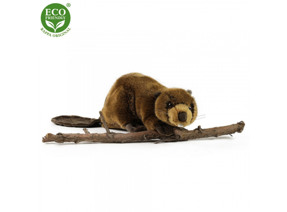 Rappa Plyšový bobr 28 cm ECO-FRIENDLY