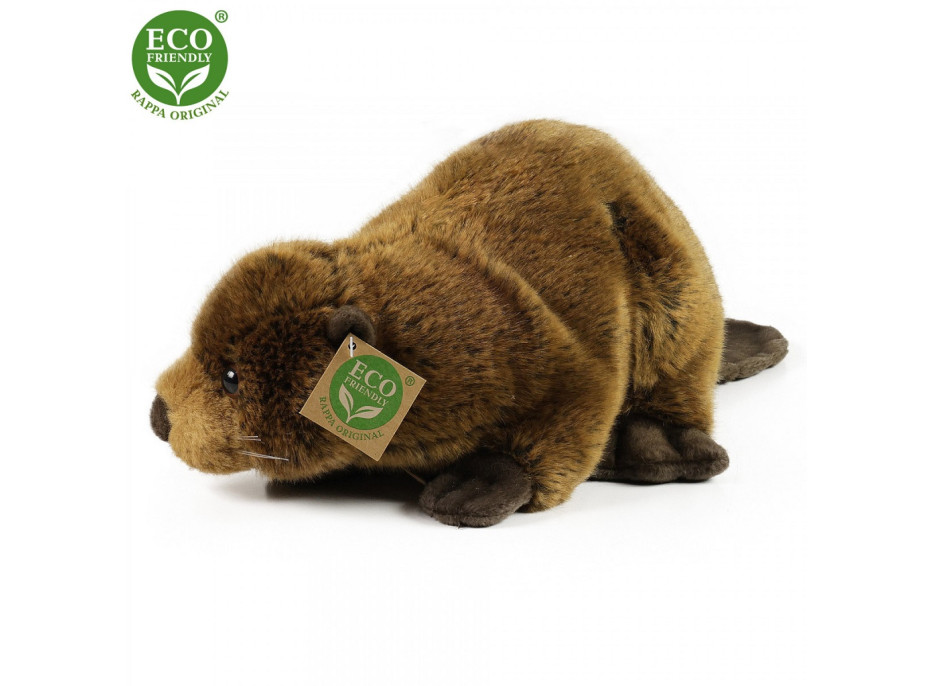 Rappa Plyšový bobr 28 cm ECO-FRIENDLY
