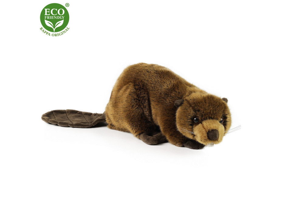 Rappa Plyšový bobr 28 cm ECO-FRIENDLY