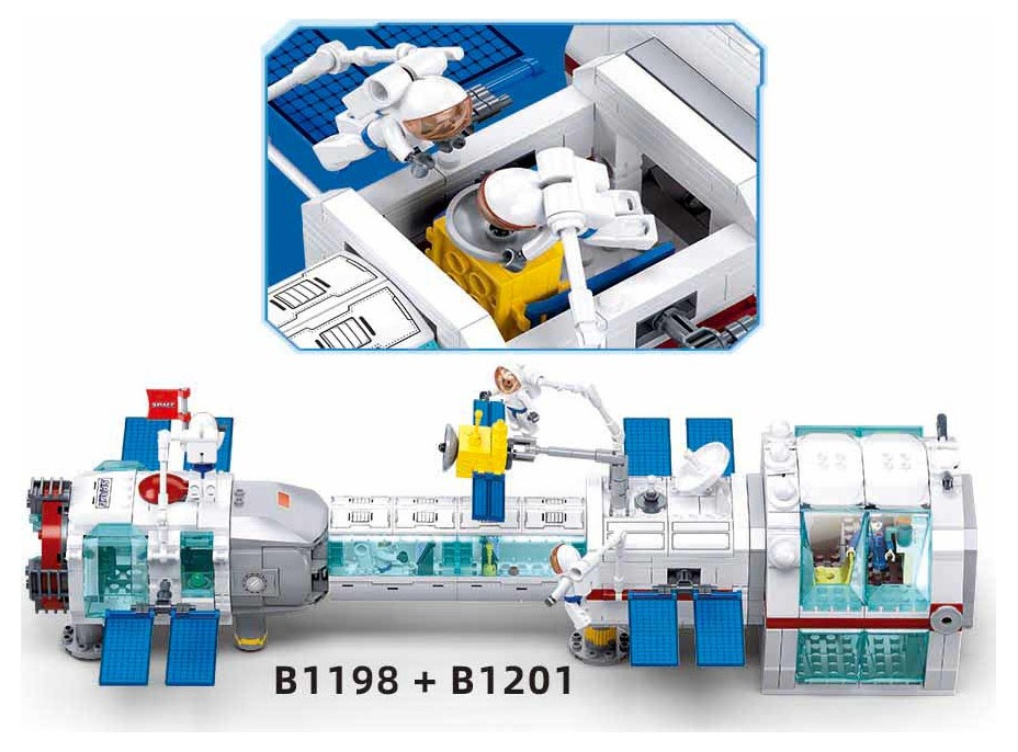 Sluban Space M38-B1201 Řídící modul základní stanice Dream Space
