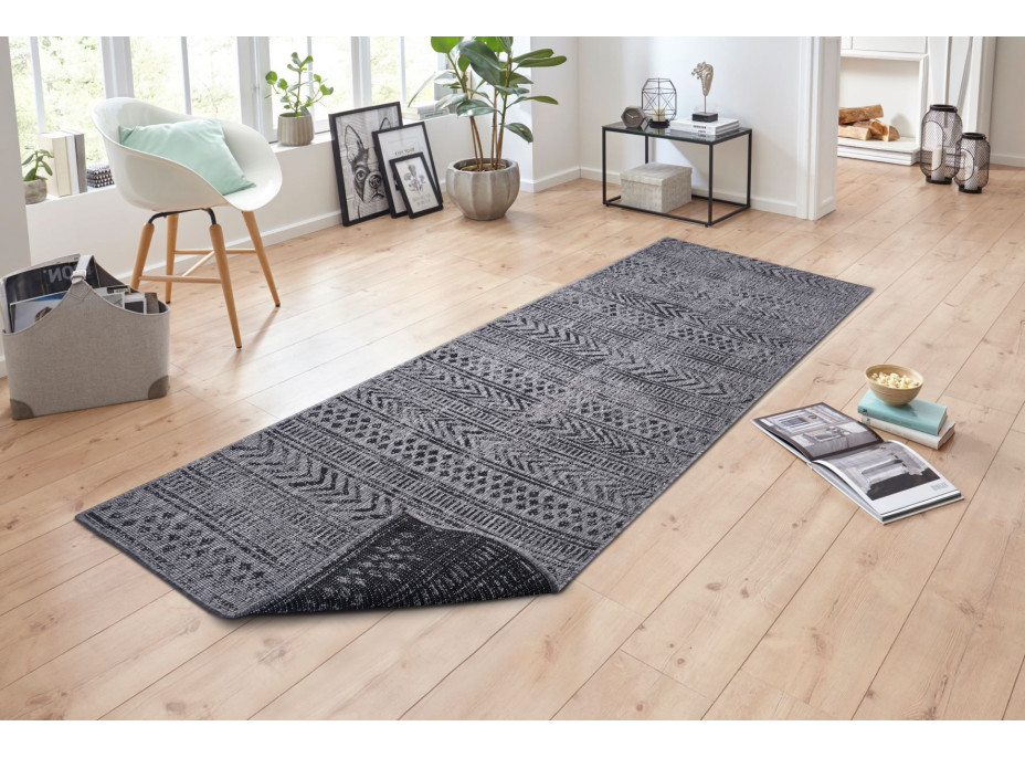 Kusový koberec Twin Supreme 105417 Biri Night Silver – na ven i na doma