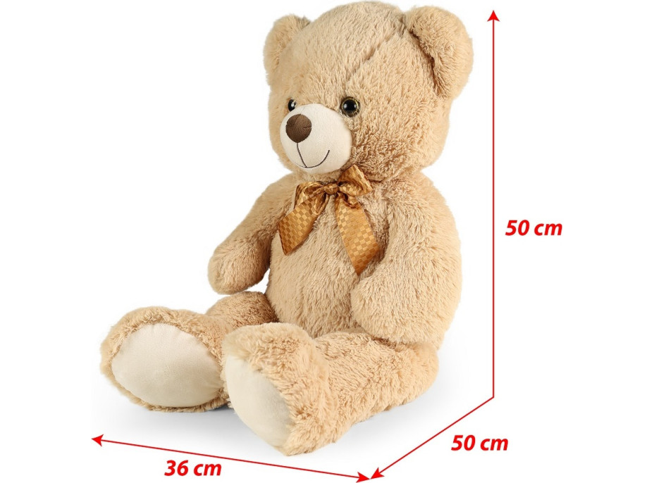 Rappa Velký plyšový medvěd Ron s visačkou 78 cm