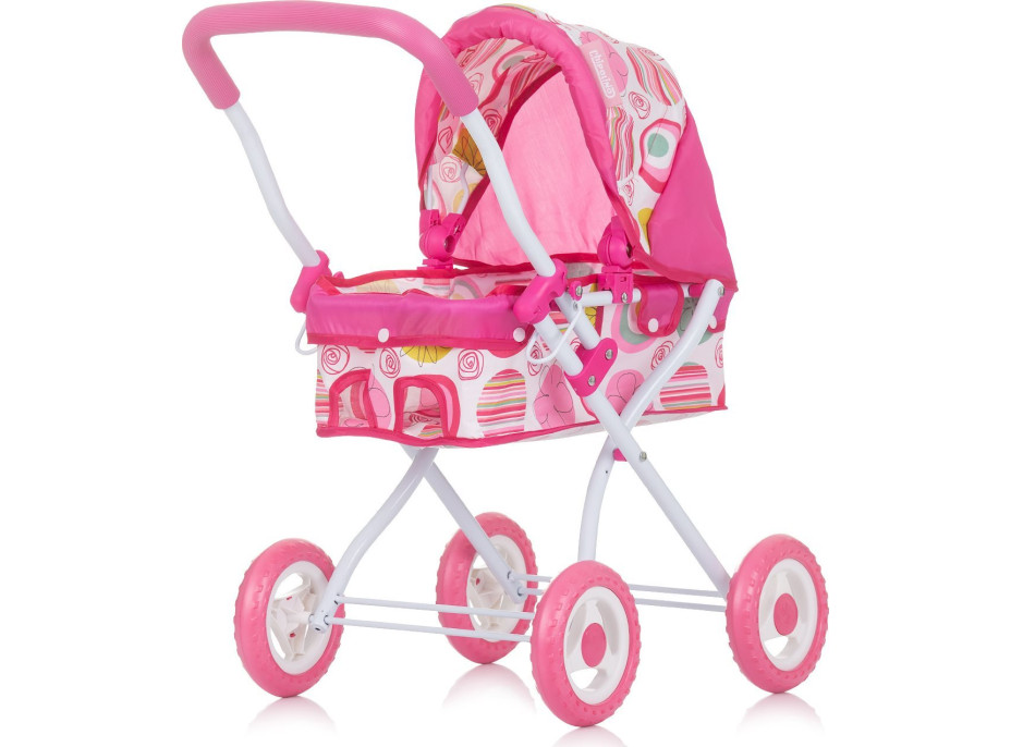 CHIPOLINO Hluboký kočárek pro panenky Emily Multicolor