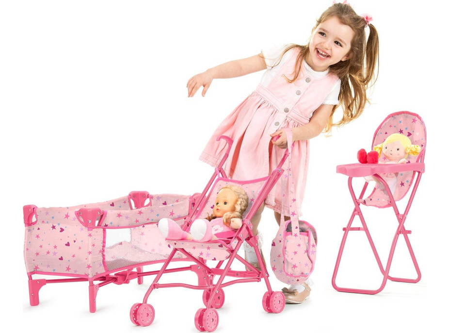 CHIPOLINO Sada pro panenky 3v1 Trixy Stars
