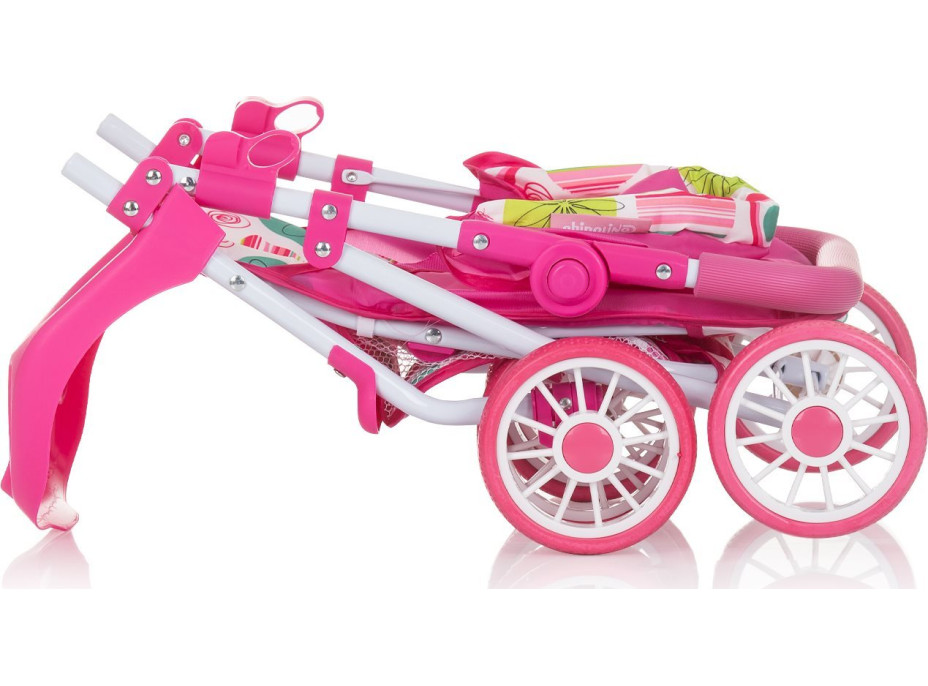CHIPOLINO Sportovní kočárek pro panenky Dolly Multicolor