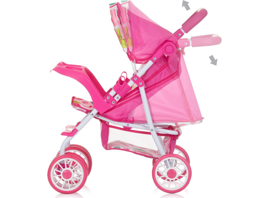 CHIPOLINO Sportovní kočárek pro panenky Dolly Multicolor