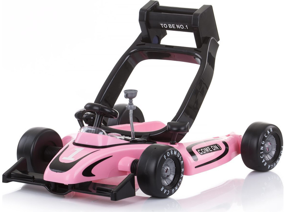 CHIPOLINO Chodítko interaktivní Car Racer 4v1 Pink