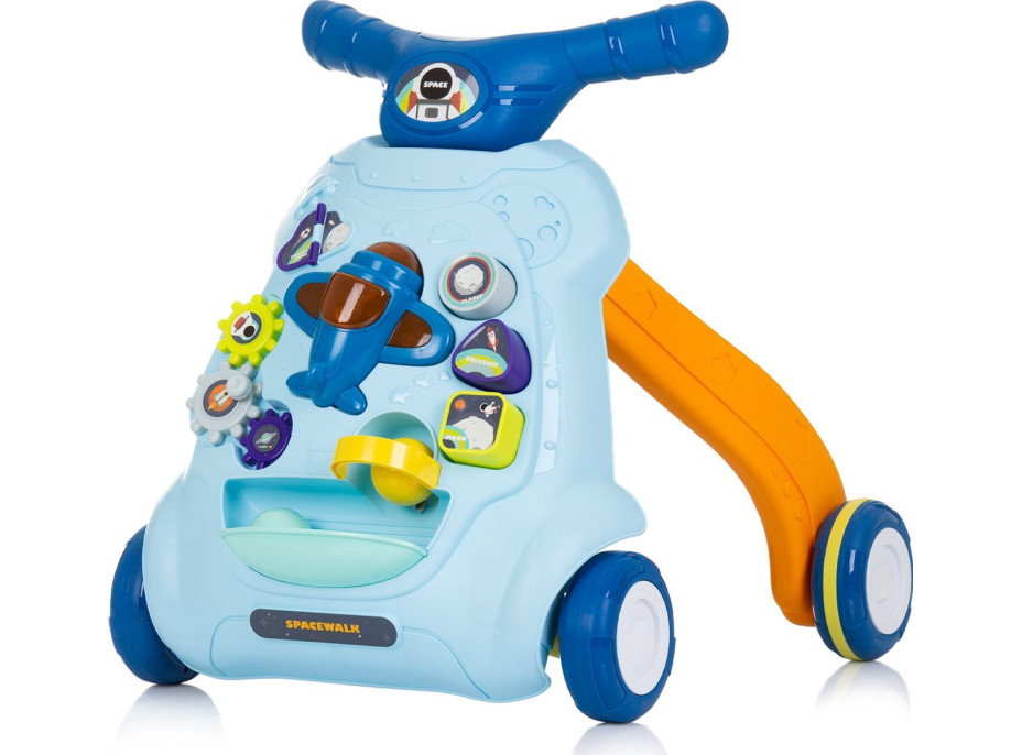 CHIPOLINO Chodítko interaktivní Plane Blue