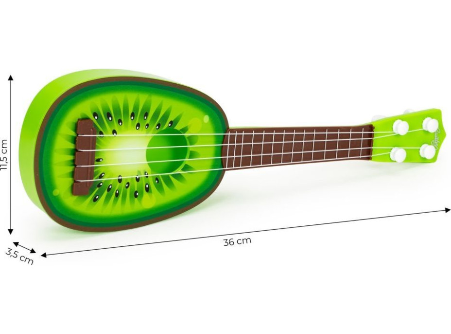 ECOTOYS Dětská kytara - Kiwi