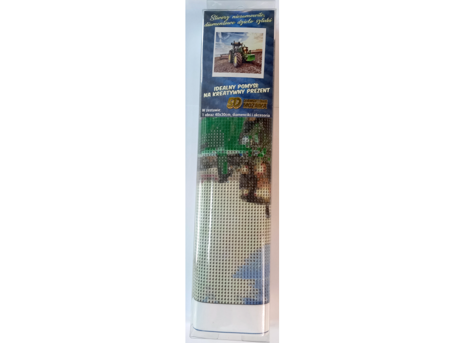 NORIMPEX Diamantové malování Traktor 30x40cm