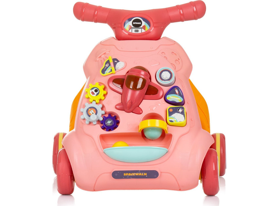 CHIPOLINO Chodítko interaktivní Plane Pink