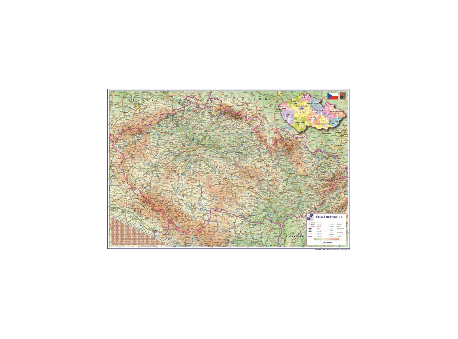 OXYBAG Podložka na stůl 60x40cm Česko