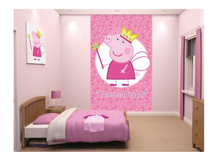 Fototapeta plakát 6ti dílná - PRINCEZNA PEPPA