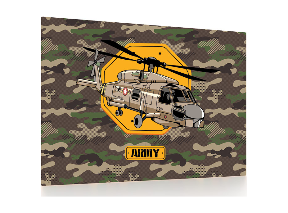 OXYBAG Podložka na stůl 60x40cm Helikoptéra