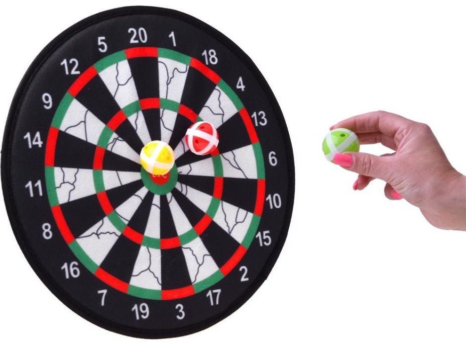 JOKOMISIADA Sportovní set s terčem 2v1