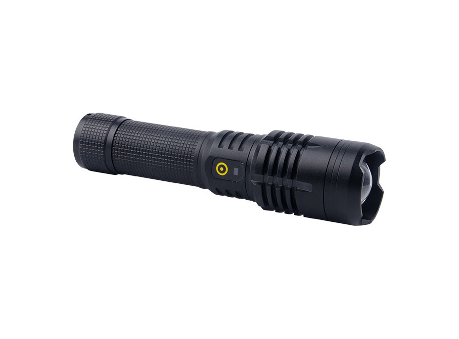 Solight LED nabíjecí svítilna, 1400lm, zoom, power bank, dárkové balení, Li-Ion