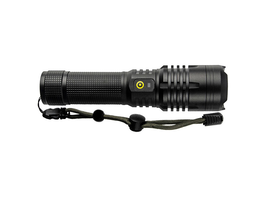 Solight LED nabíjecí svítilna, 1400lm, zoom, power bank, dárkové balení, Li-Ion