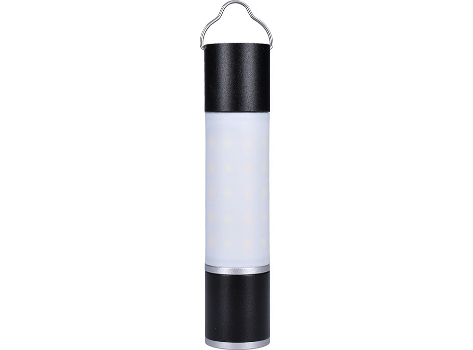 Solight LED nabíjecí ruční svítilna s kampingovou lucernou, 250lm, power bank, Li-Ion