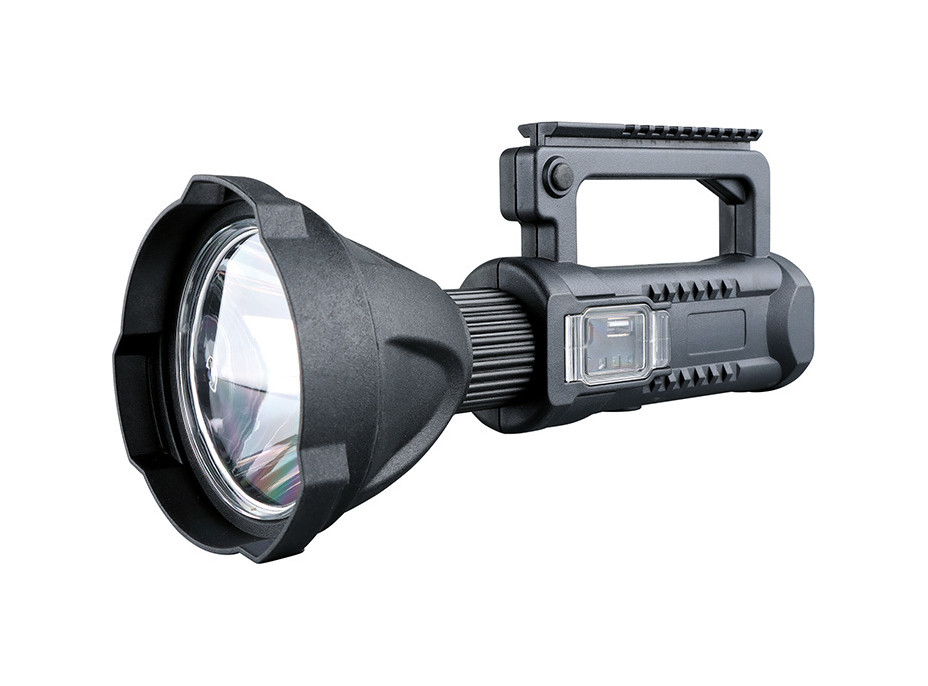 Solight LED nabíjecí ruční svítilna s power bankem, 800lm, Li-Ion