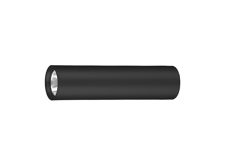 Solight LED nabíjecí kapesní svítilna, 120lm, Li-Ion, USB, hliník, černá