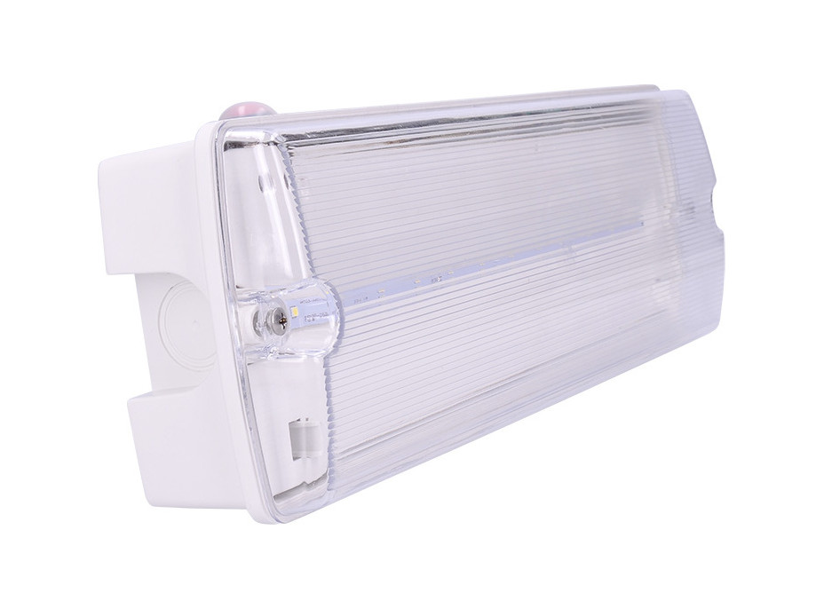 Solight LED nouzové osvětlení, 6W, 270lm, IP65, LiFePo4 1500mAh baterie, autotest