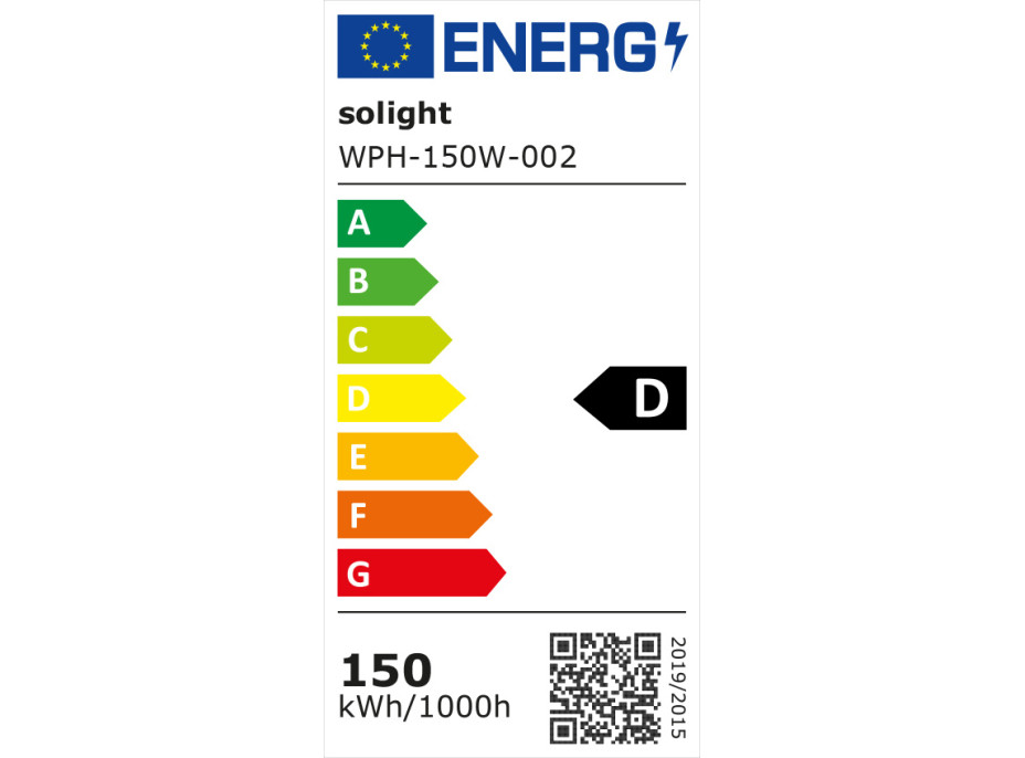 Solight high bay, 150W, 21000lm, 120°, Philips, MW, 5000K, UGR