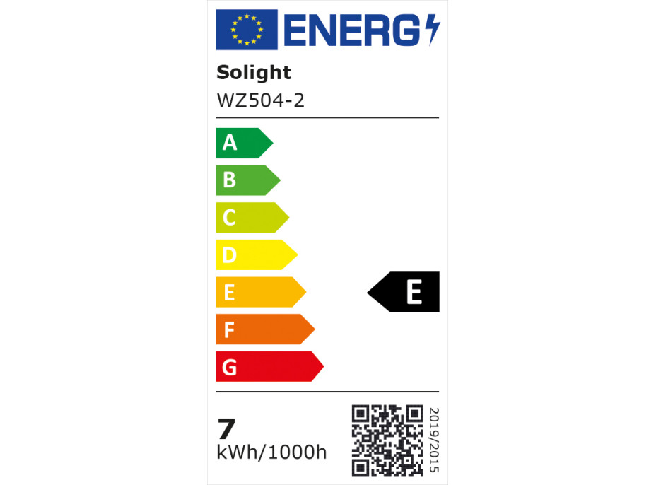 Solight LED žárovka, klasický tvar, 7W, E27, 3000K, 270°, 810lm