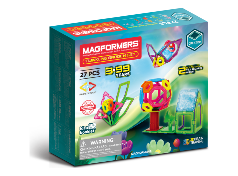 MAGFORMERS Třpytivá zahrada 27 dílků