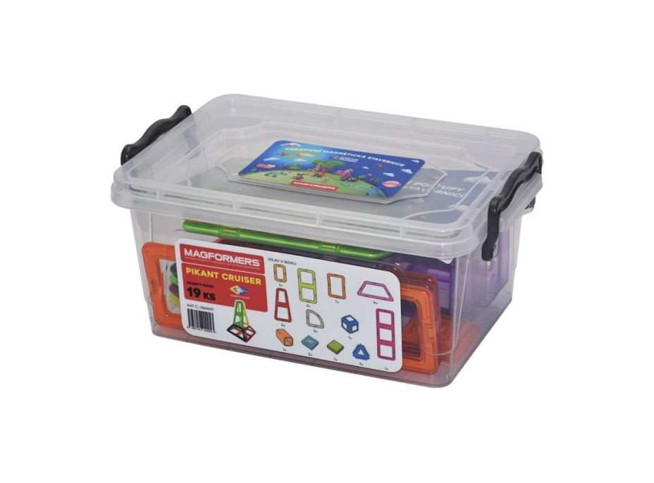 MAGFORMERS Pikant Cruiser 19 dílků