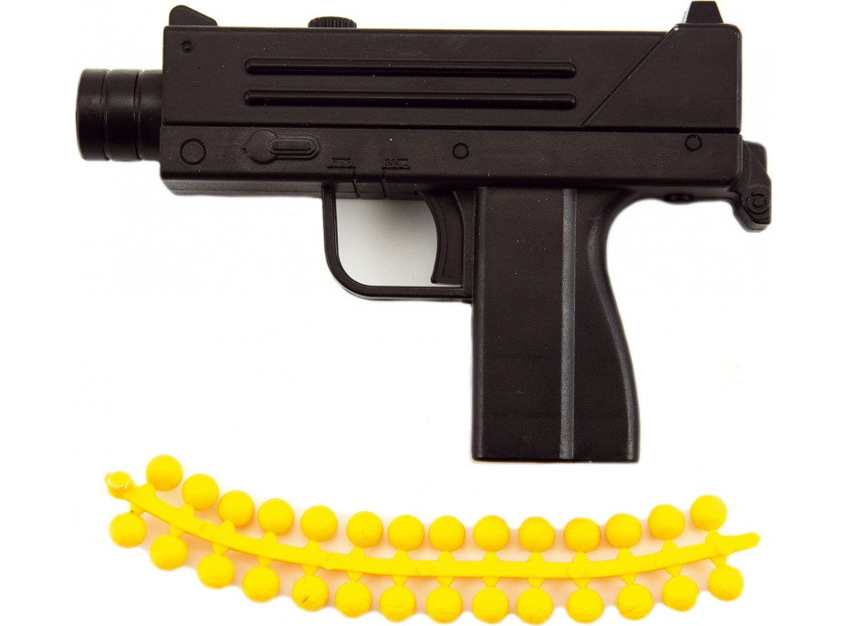 TEDDIES Pistole 11cm na měkké kuličky 1 ks (mix)