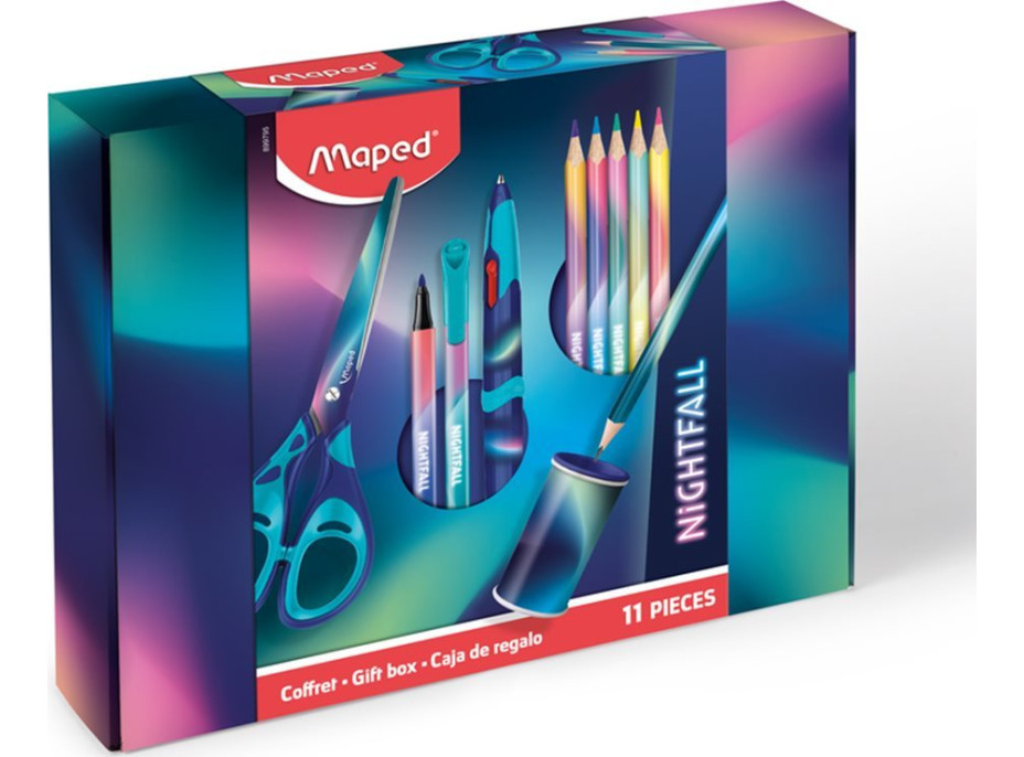 MAPED Výtvarný box Nightfall - 11 kusů