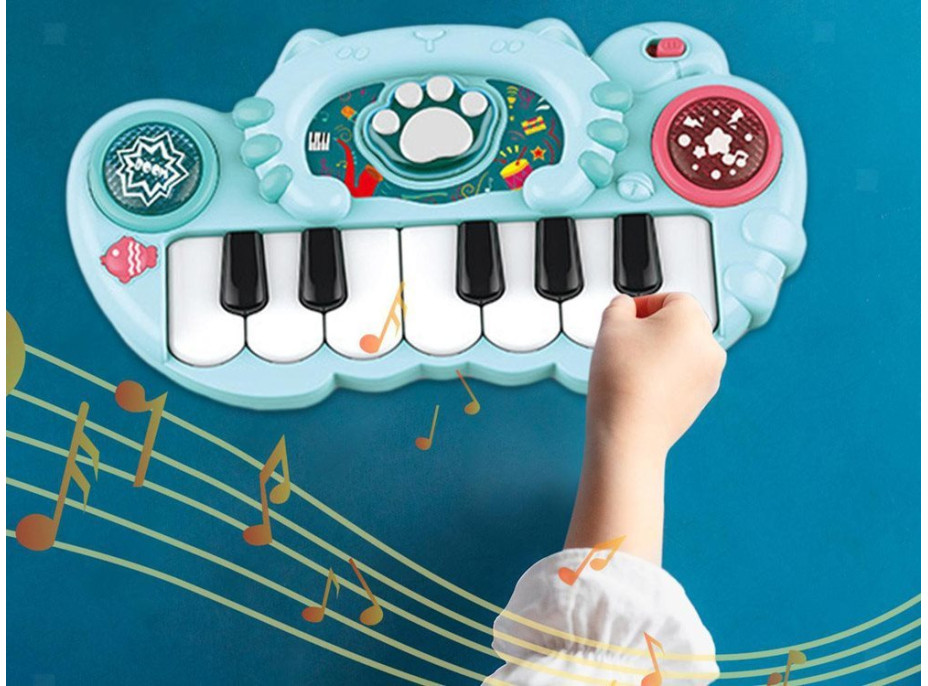 JOKOMISIADA Interaktivní piano modré