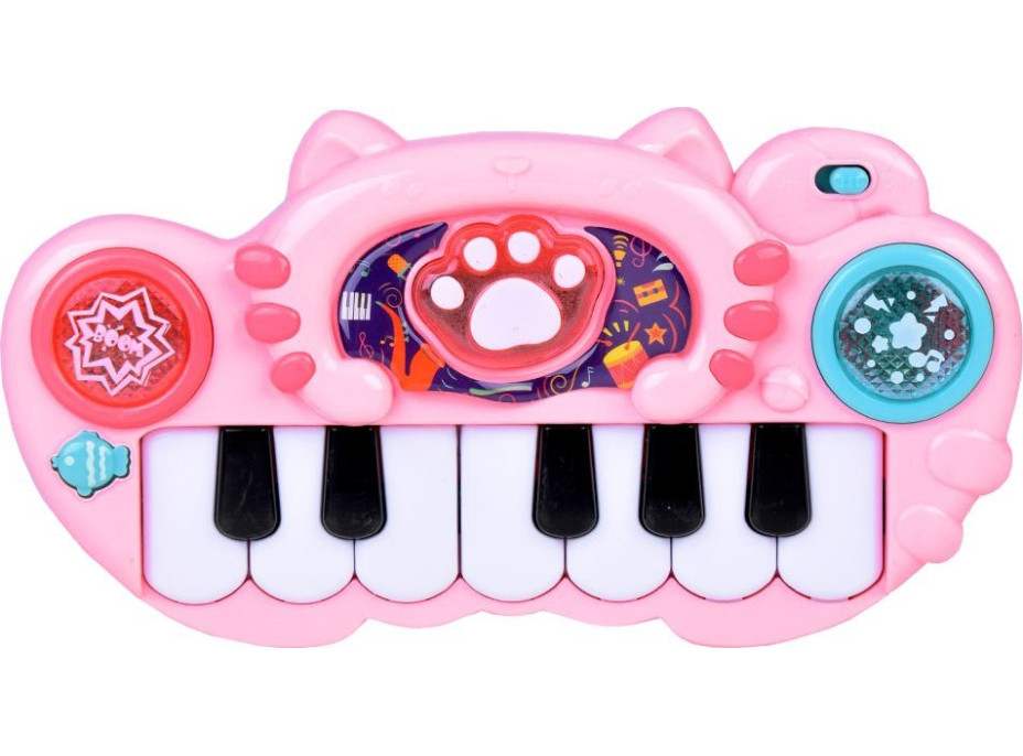 JOKOMISIADA Interaktivní piano růžové